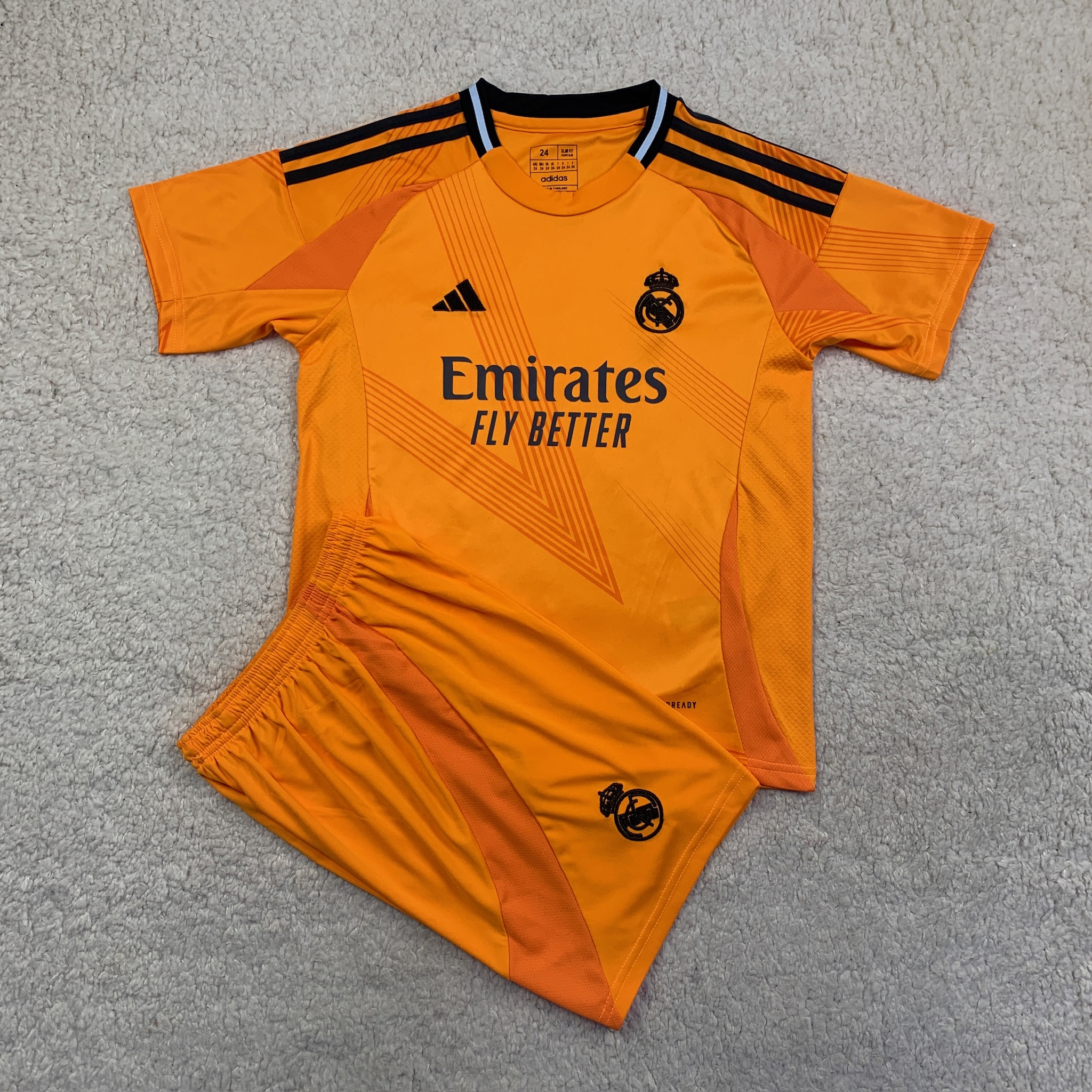 Real Madrid 24/25 Away Orange